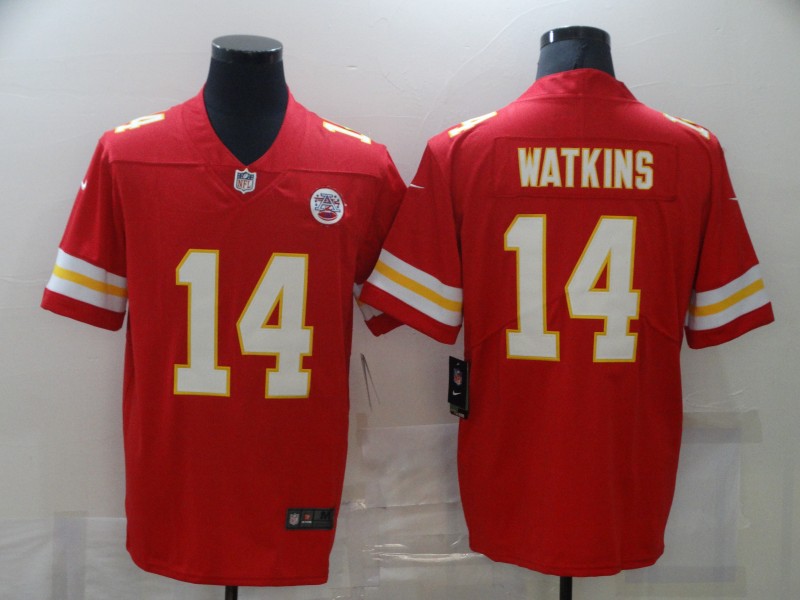 Men's Kansas City Chiefs Sammy Watkins #14 Red Jersey